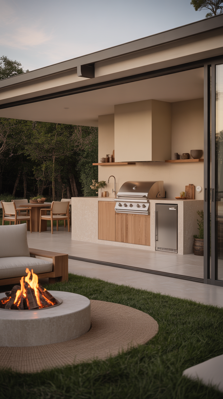 Modern Outdoor Kitchen Ideas: Dream Backyard Oasis for Alfresco Dining