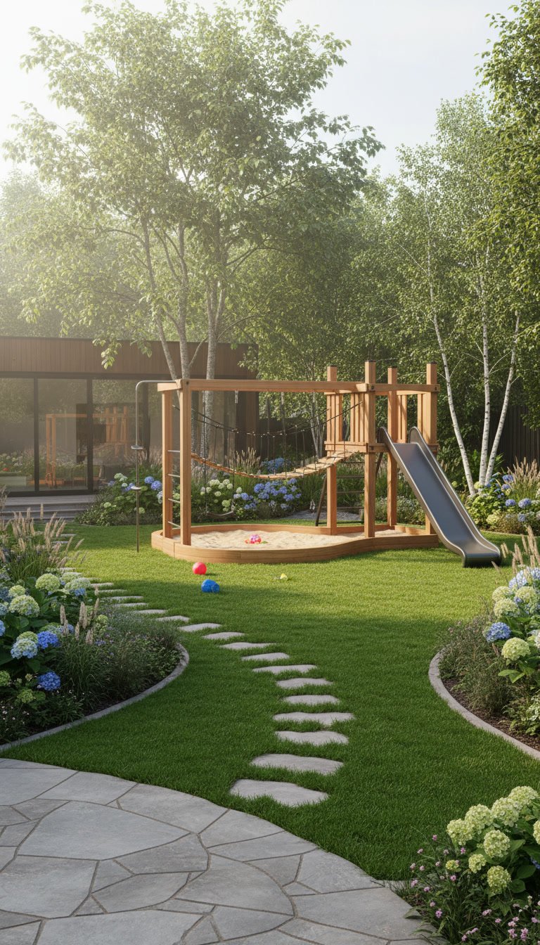 30 Brilliant Backyard Playground Ideas for Kids They’ll Love