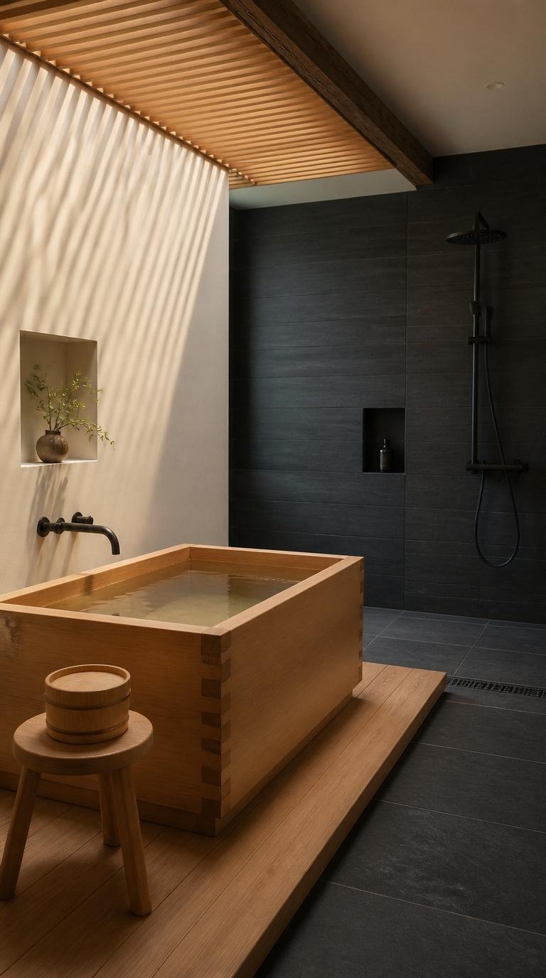 Japandi Bathroom Ideas: Create Your Serene Spa Oasis at Home by Dwell Studio 24