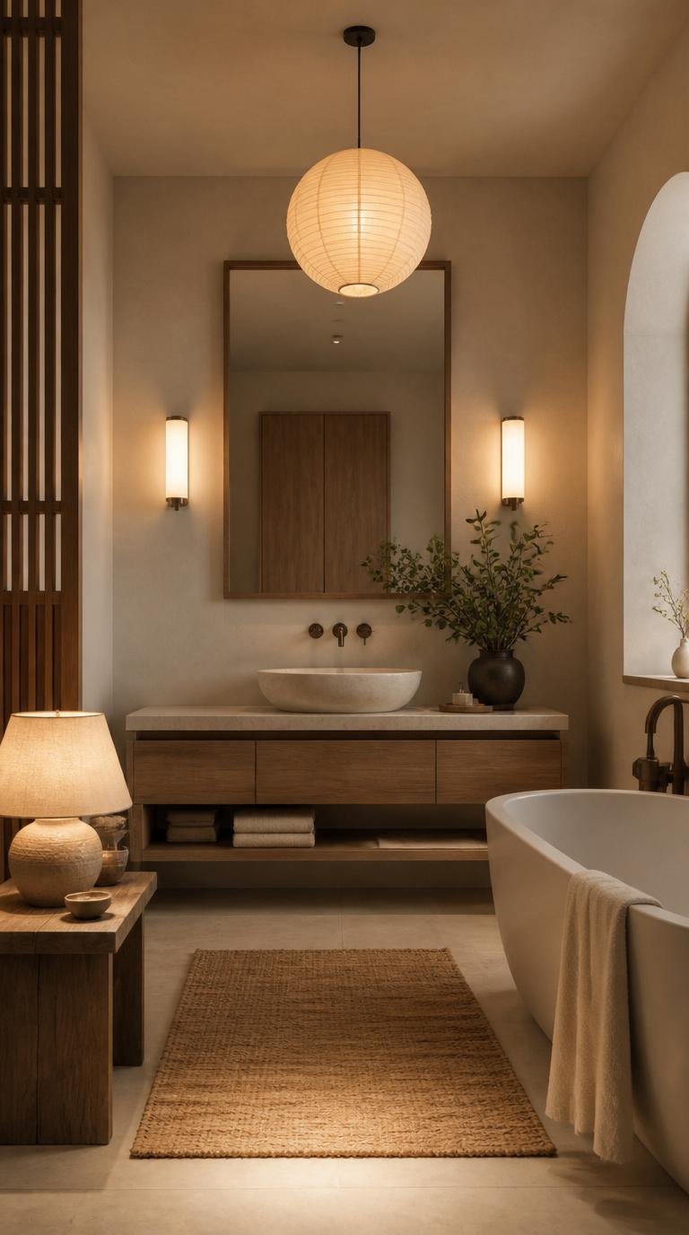 Japandi Bathroom Ideas: Create Your Serene Spa Oasis at Home by Dwell Studio 24