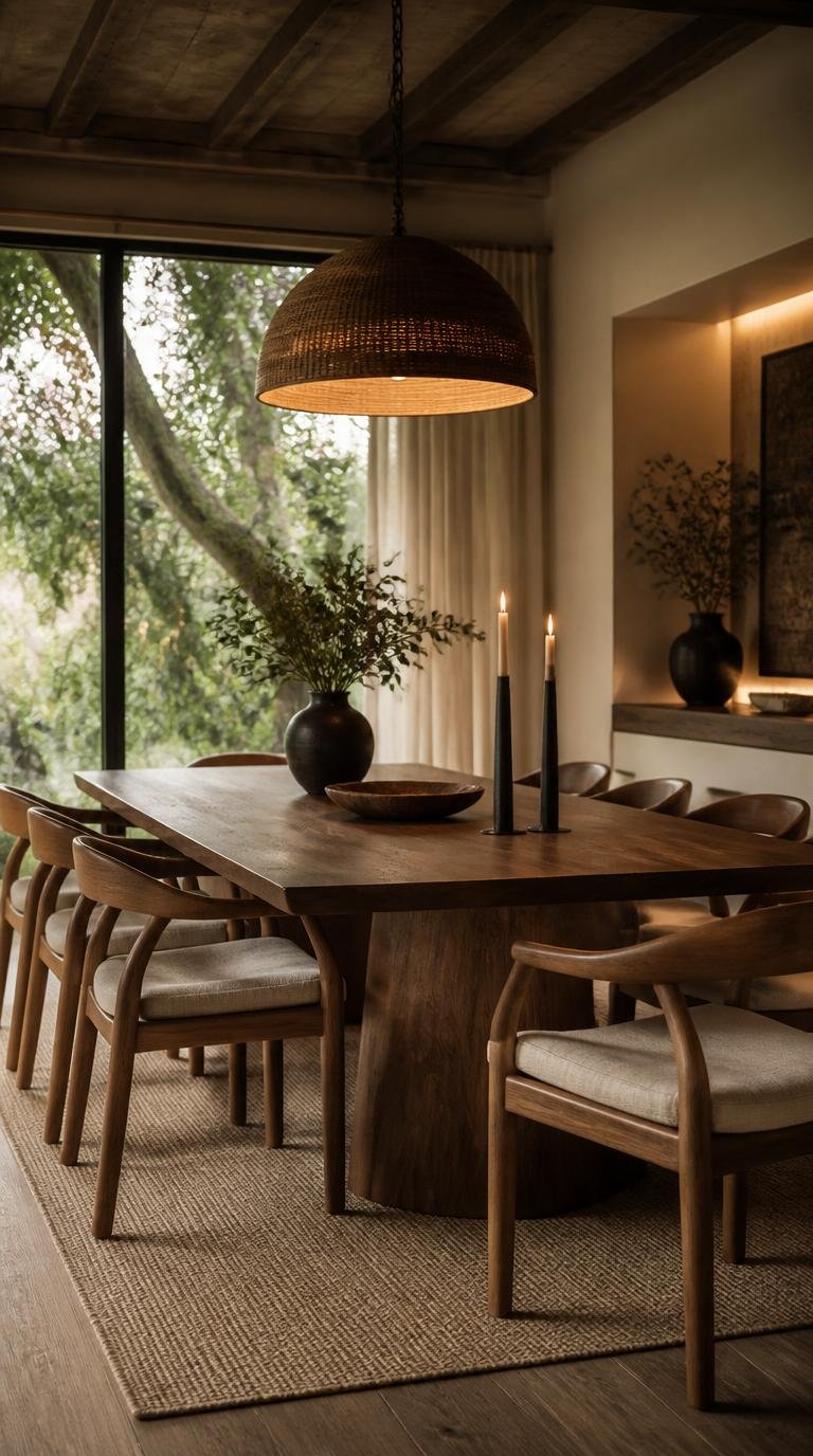 Organic Modern Dining Room: Effortless Ways to Create Warmth and Sophistication By Dwell Studio 24