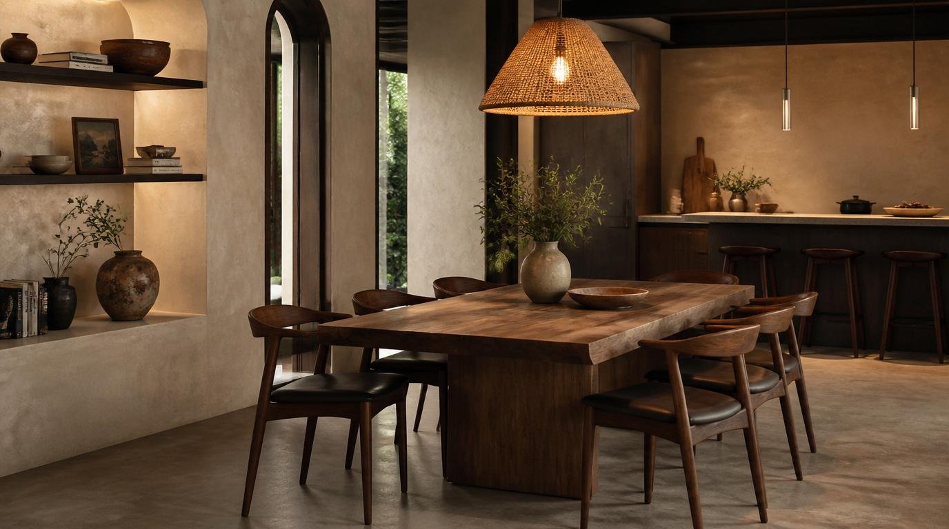 Organic Modern Dining Room: Effortless Ways to Create Warmth and Sophistication By Dwell Studio 24
