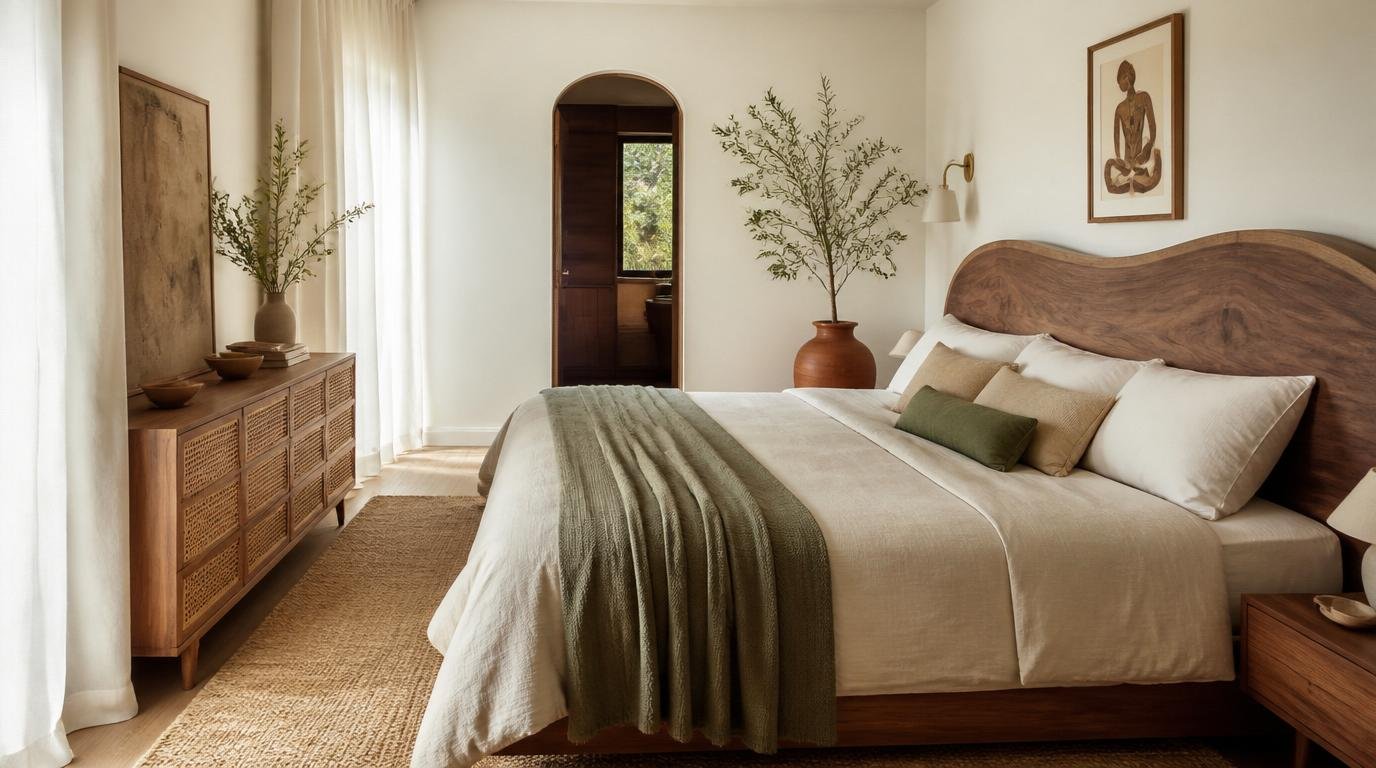 Organic Modern Bedroom: Effortless Ways to Create a Serene, Grounded Sanctuary By Dwell Studio 24
