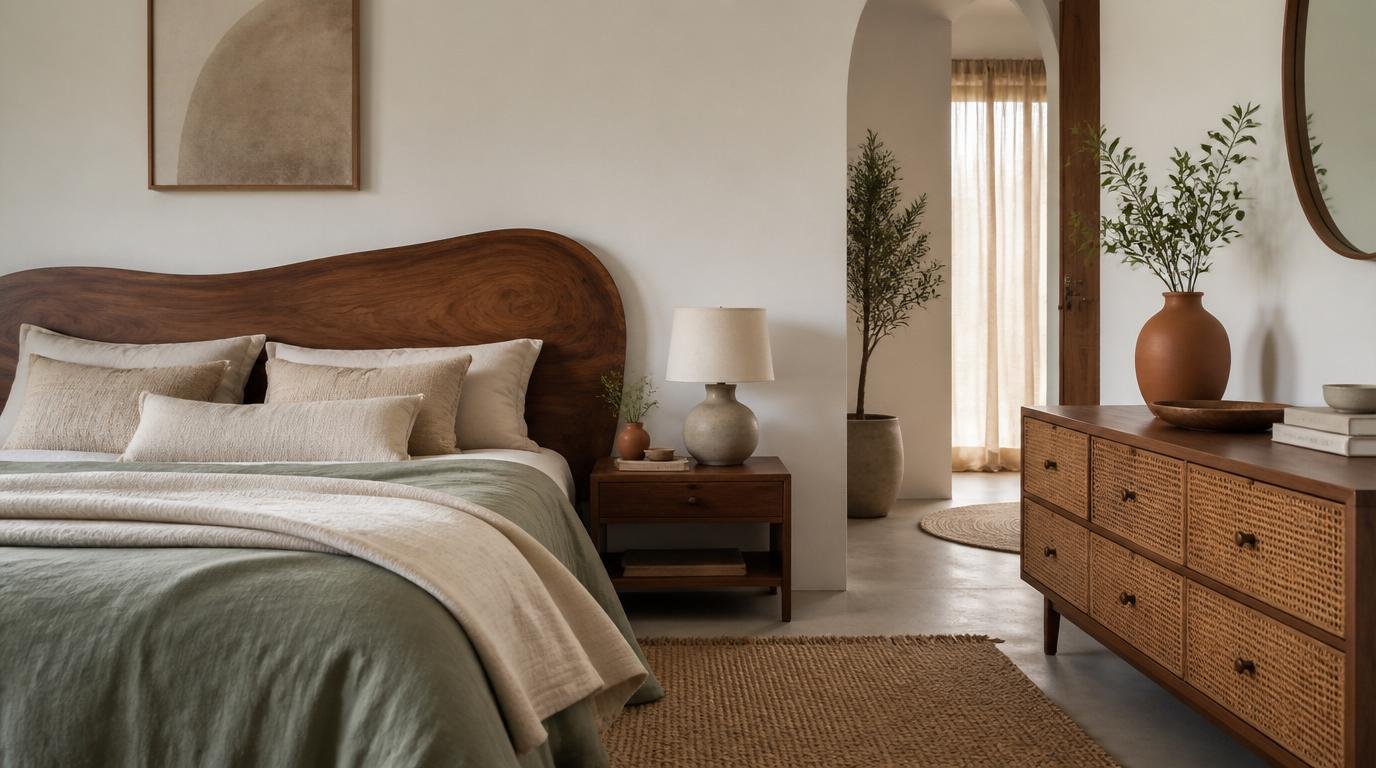 Organic Modern Bedroom: Effortless Ways to Create a Serene, Grounded Sanctuary By Dwell Studio 24