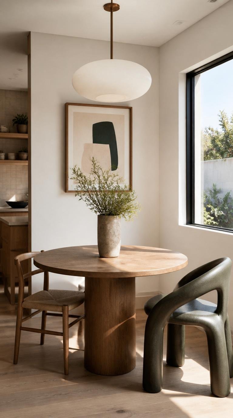 Organic Modern Dining Room: Effortless Ways to Create Warmth and Sophistication By Dwell Studio 24