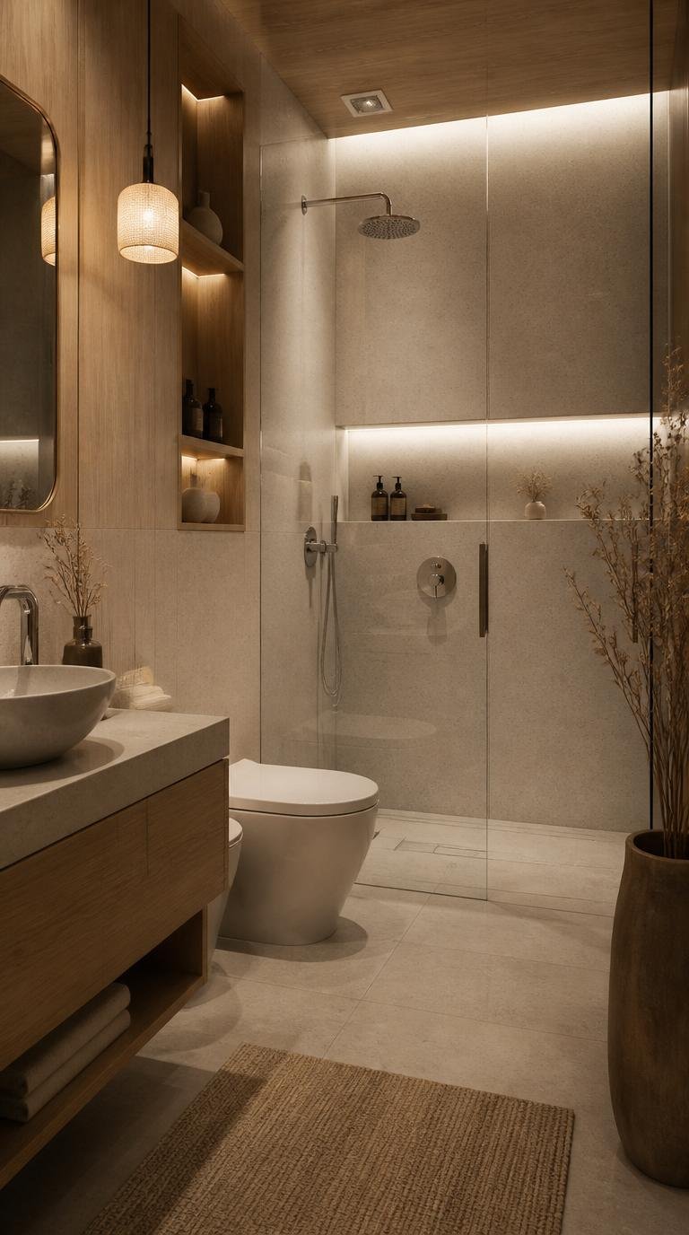 Japandi Bathroom Ideas: Create Your Serene Spa Oasis at Home by Dwell Studio 24