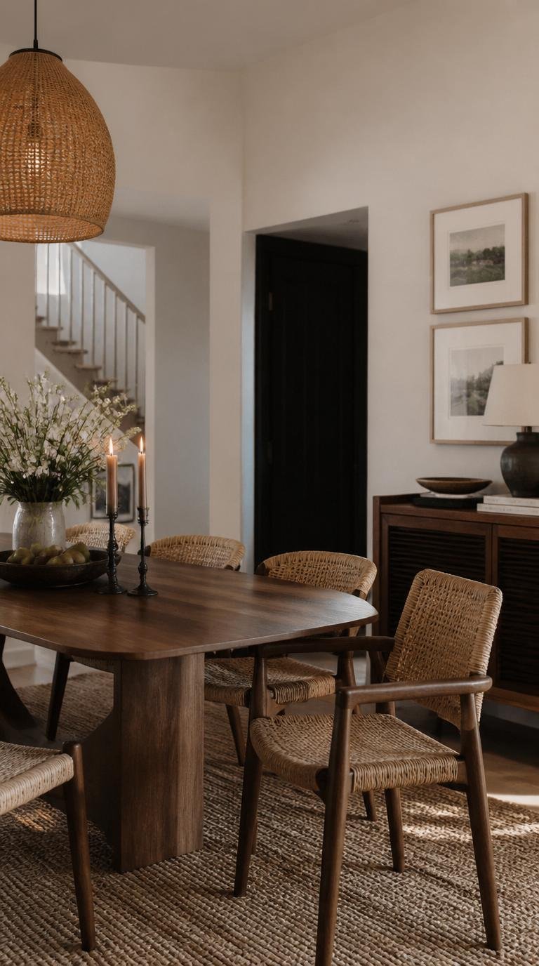Organic Modern Dining Room: Effortless Ways to Create Warmth and Sophistication By Dwell Studio 24