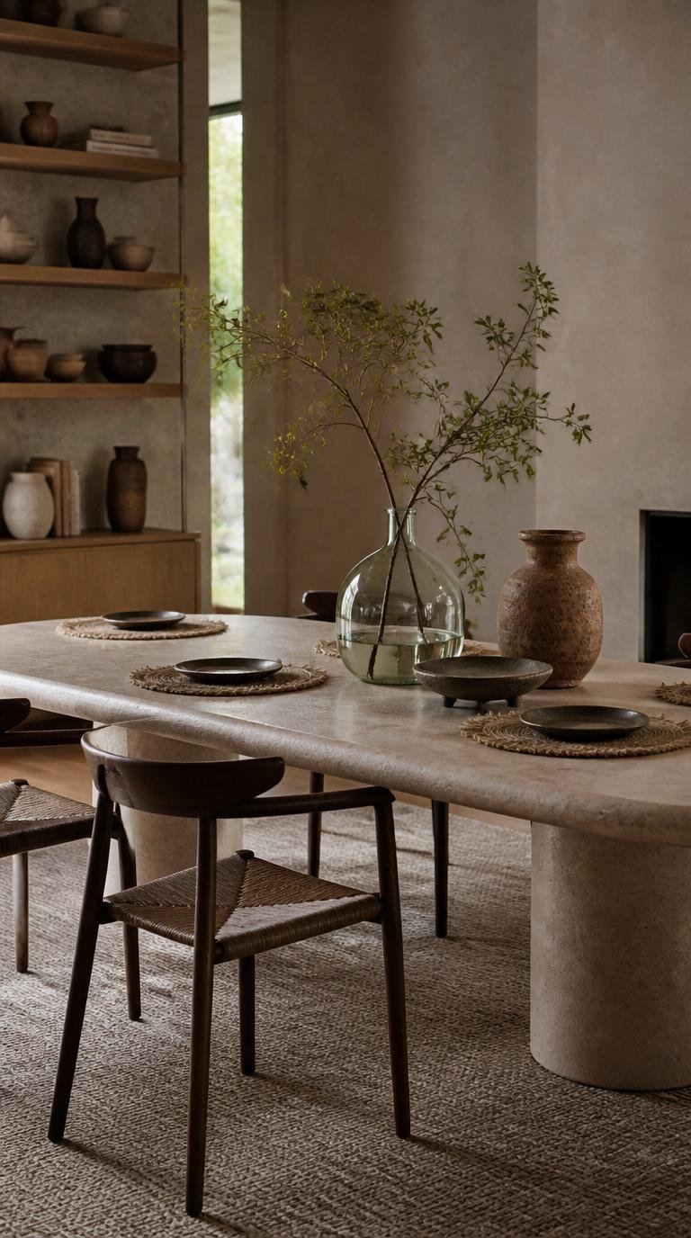 Organic Modern Dining Room: Effortless Ways to Create Warmth and Sophistication By Dwell Studio 24