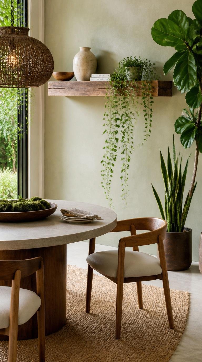 Organic Modern Dining Room: Effortless Ways to Create Warmth and Sophistication By Dwell Studio 24