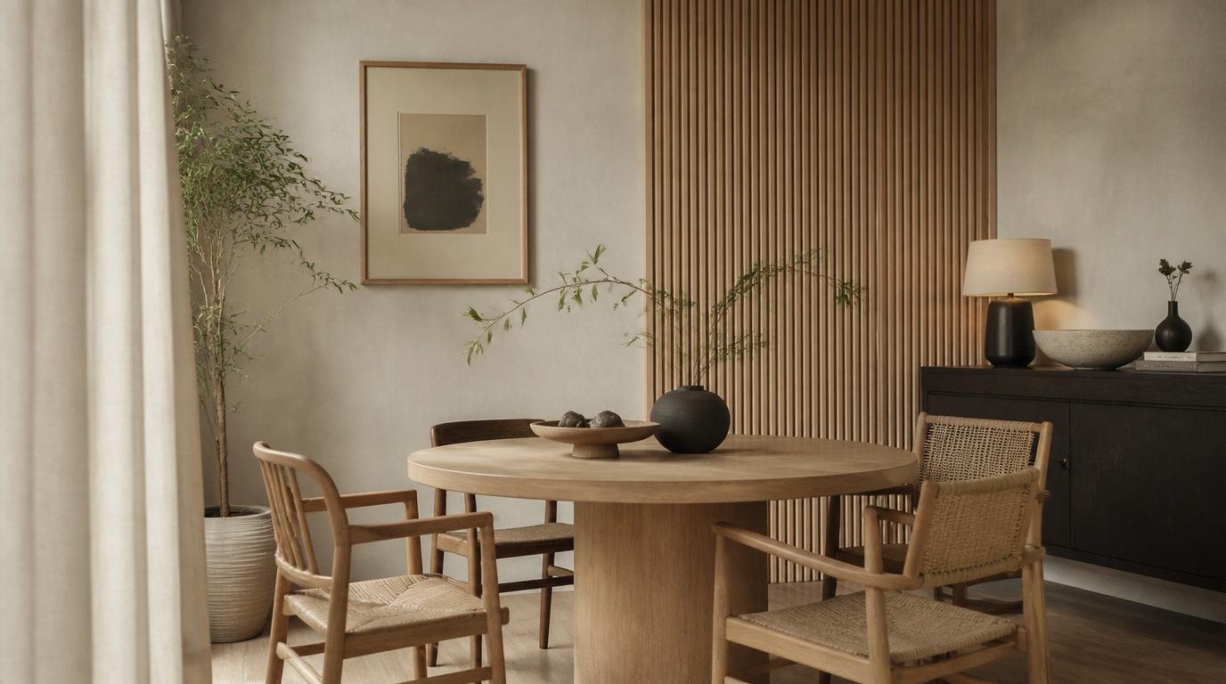 Organic Modern Dining Room: Effortless Ways to Create Warmth and Sophistication By Dwell Studio 24