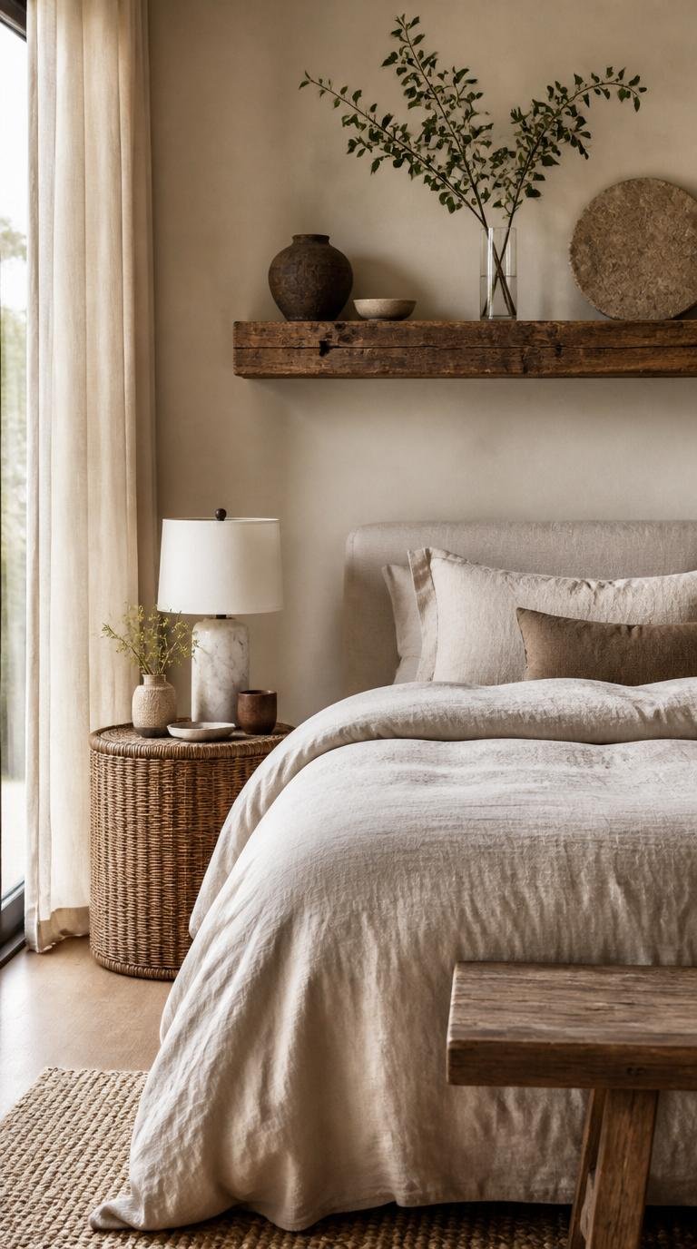 Organic Modern Bedroom: Effortless Ways to Create a Serene, Grounded Sanctuary By Dwell Studio 24