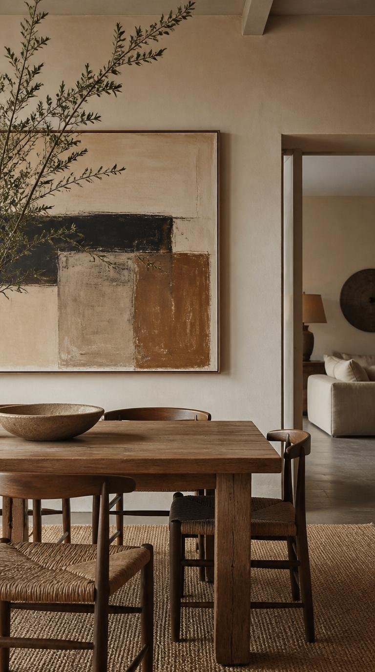 Organic Modern Dining Room: Effortless Ways to Create Warmth and Sophistication By Dwell Studio 24