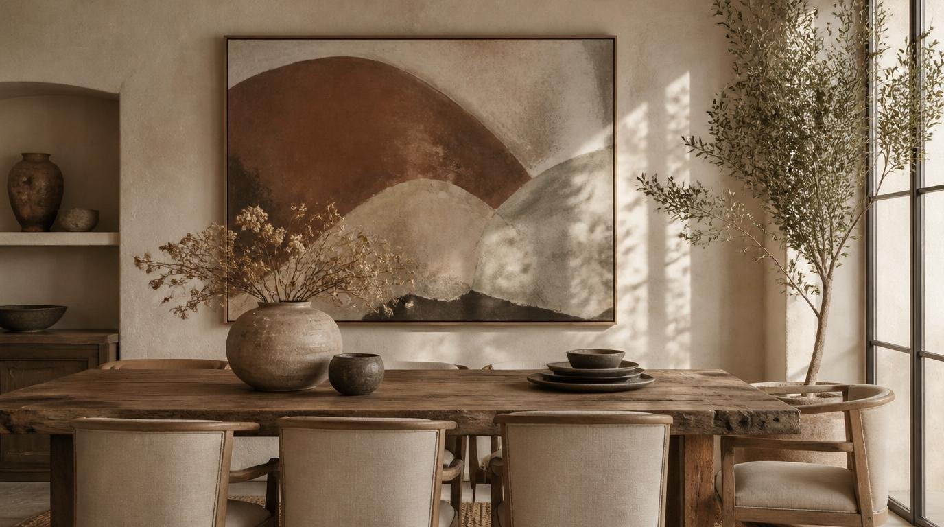 Organic Modern Dining Room: Effortless Ways to Create Warmth and Sophistication By Dwell Studio 24