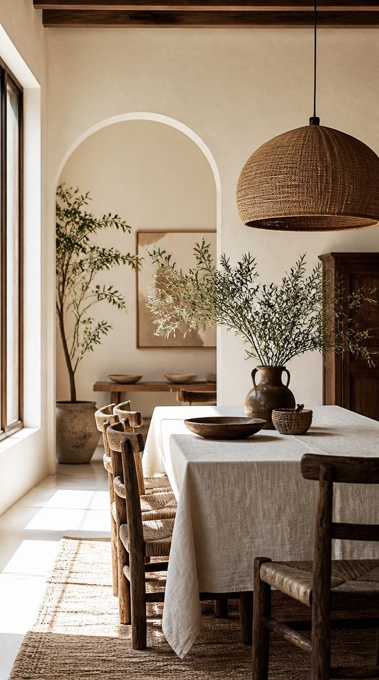 Organic Modern Dining Room: Effortless Ways to Create Warmth and Sophistication By Dwell Studio 24