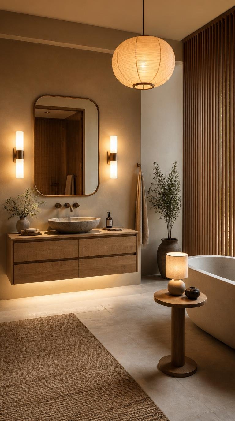 Japandi Bathroom Ideas: Create Your Serene Spa Oasis at Home by Dwell Studio 24