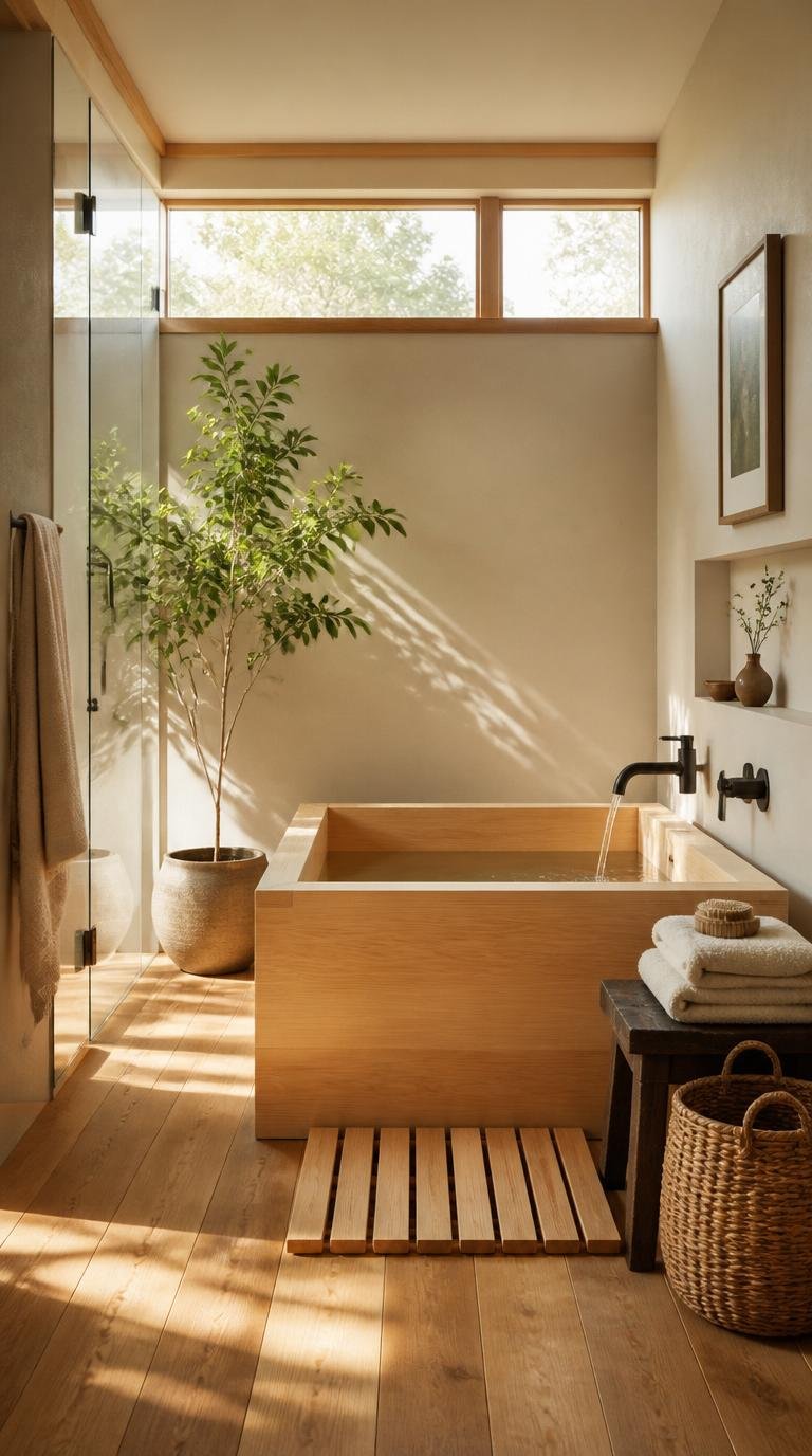 Japandi Bathroom Ideas: Create Your Serene Spa Oasis at Home by Dwell Studio 24