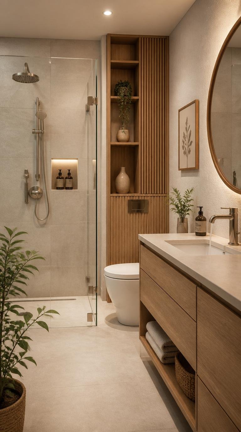 Japandi Bathroom Ideas: Create Your Serene Spa Oasis at Home by Dwell Studio 24