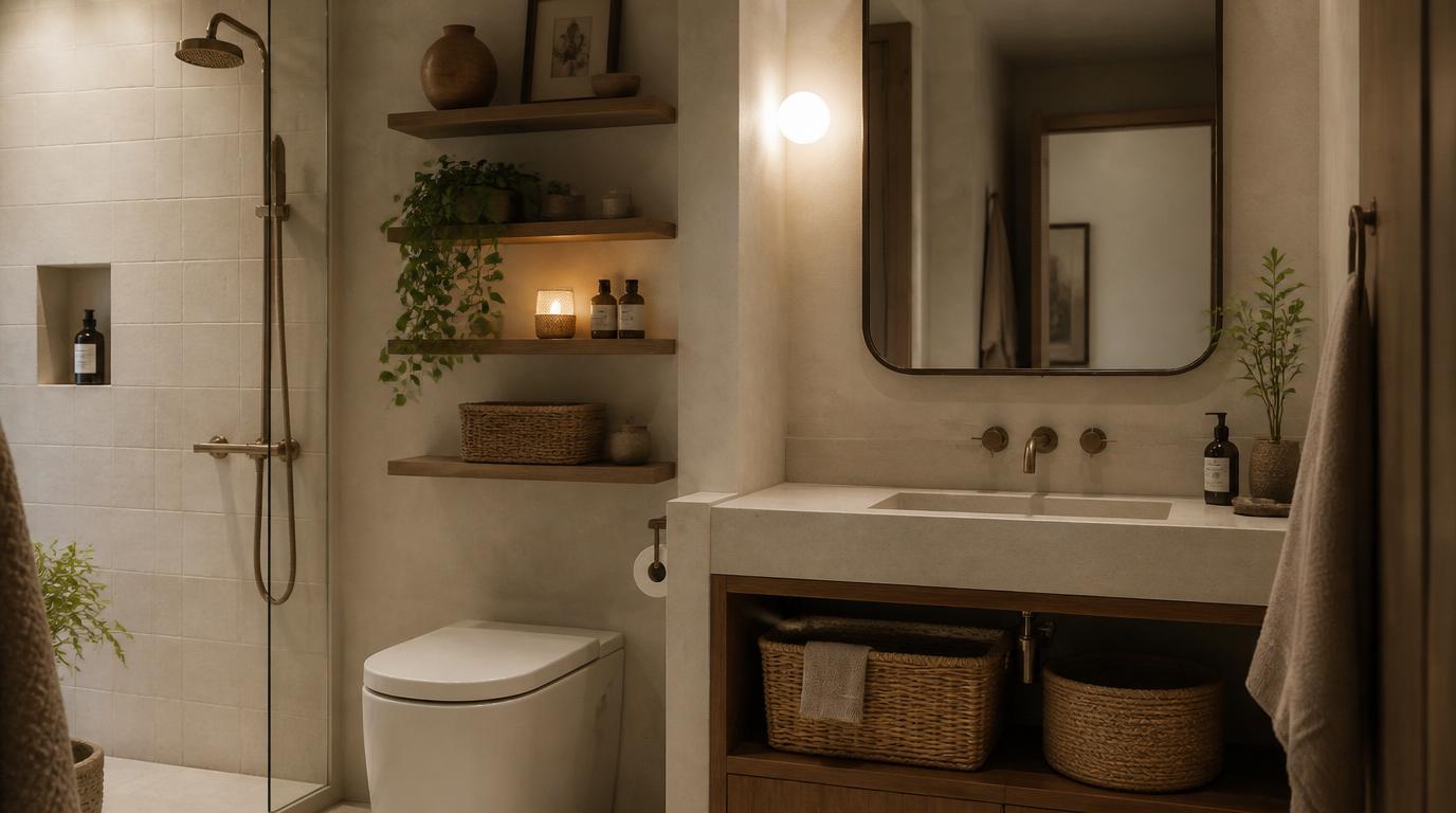 Small Bathroom Storage Ideas: Genius Ways to Maximize Every Inch by Dwell Studio 24