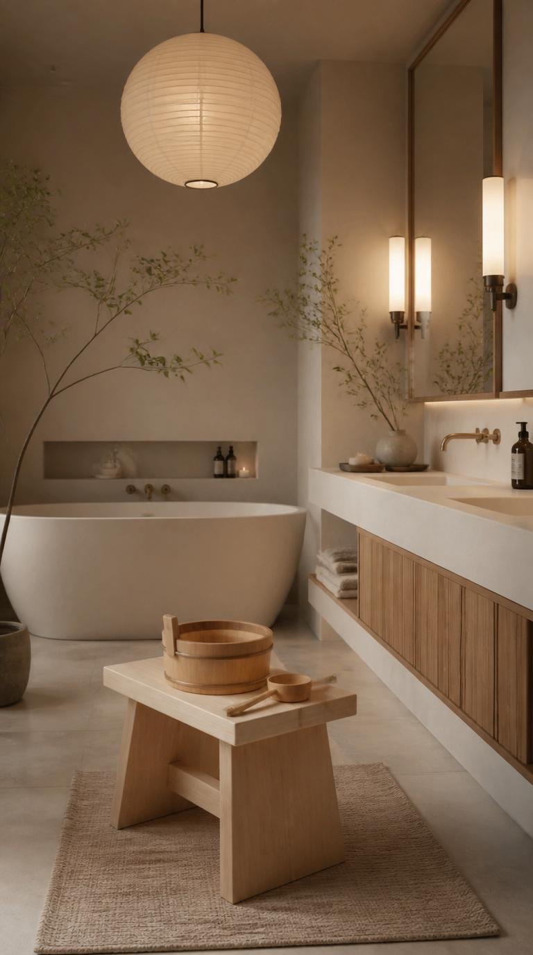 Japandi Bathroom Ideas: Create Your Serene Spa Oasis at Home by Dwell Studio 24