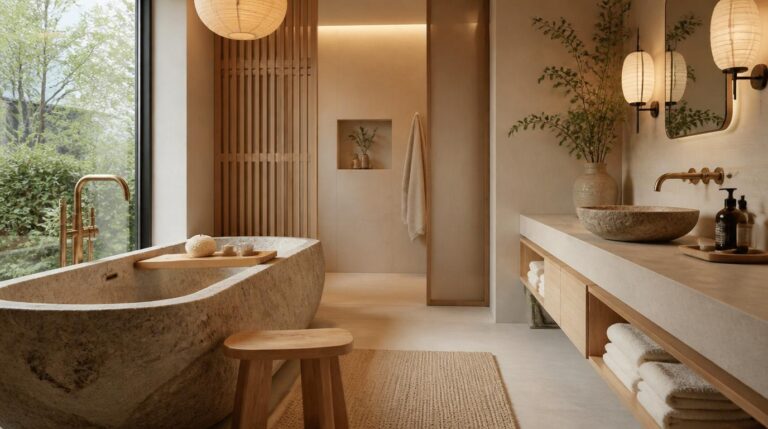 Japandi Bathroom Ideas: Create Your Serene Spa Oasis at Home