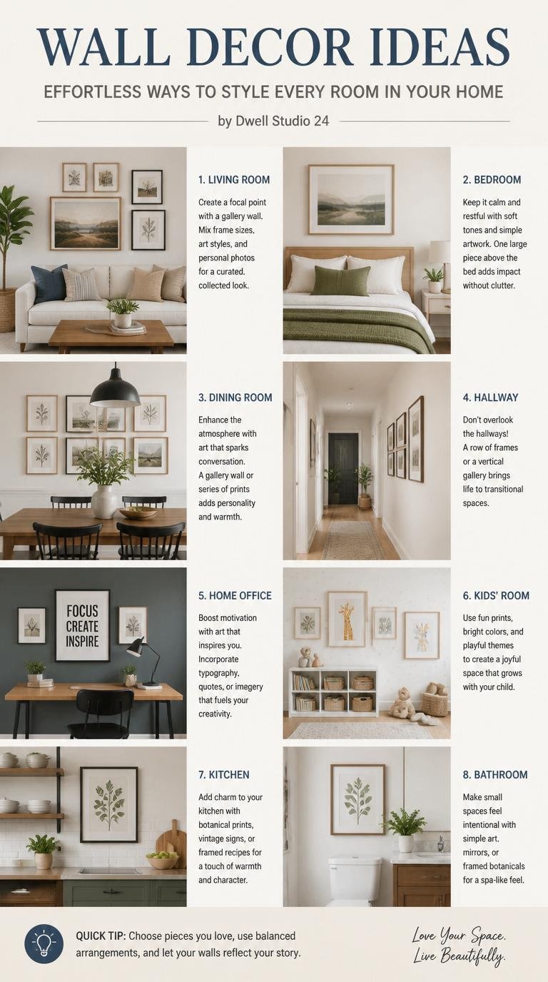 Wall Decor Ideas: Effortless Ways to Style Every Room in Your Home by Dwell Studio 24