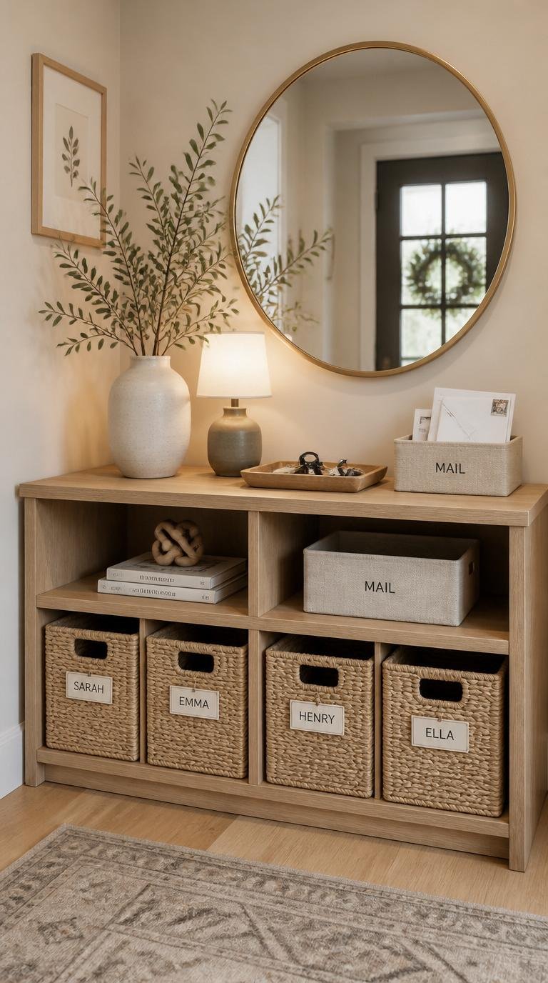 Stylish Entryway Storage Solutions for a Tidy Home by Dwell Studio 24