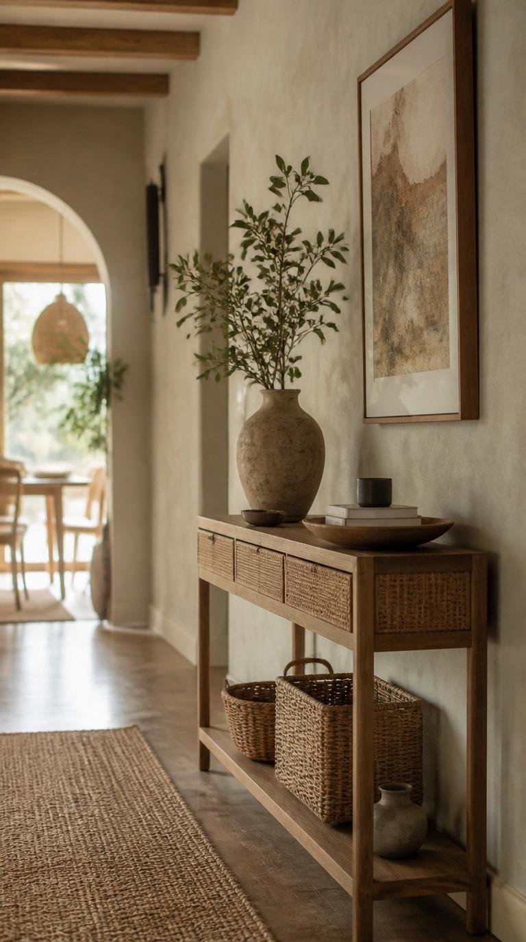 Narrow Console Table for Entryway: 15 Brilliant Ideas for Small Spaces by dwell studio 24