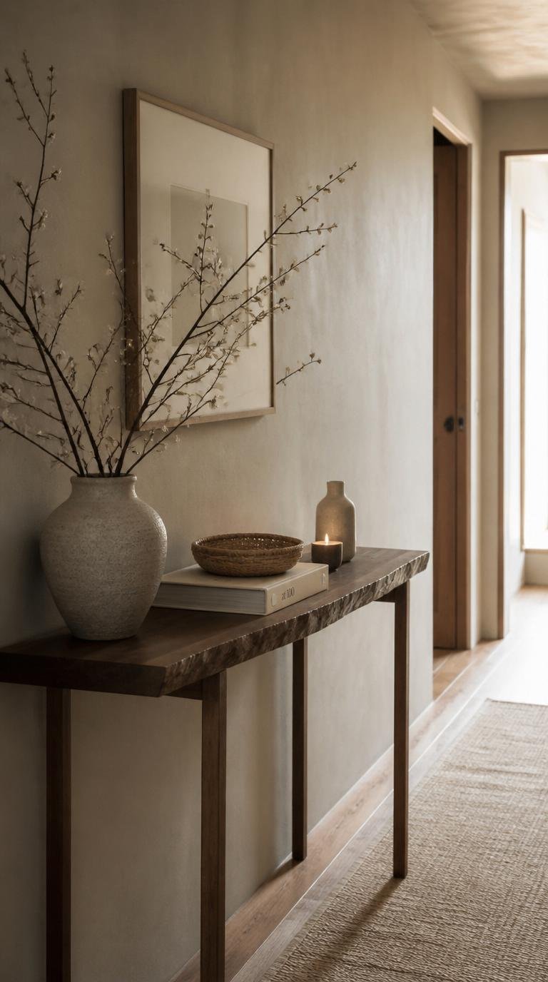 Narrow Console Table for Entryway: 15 Brilliant Ideas for Small Spaces by dwell studio 24