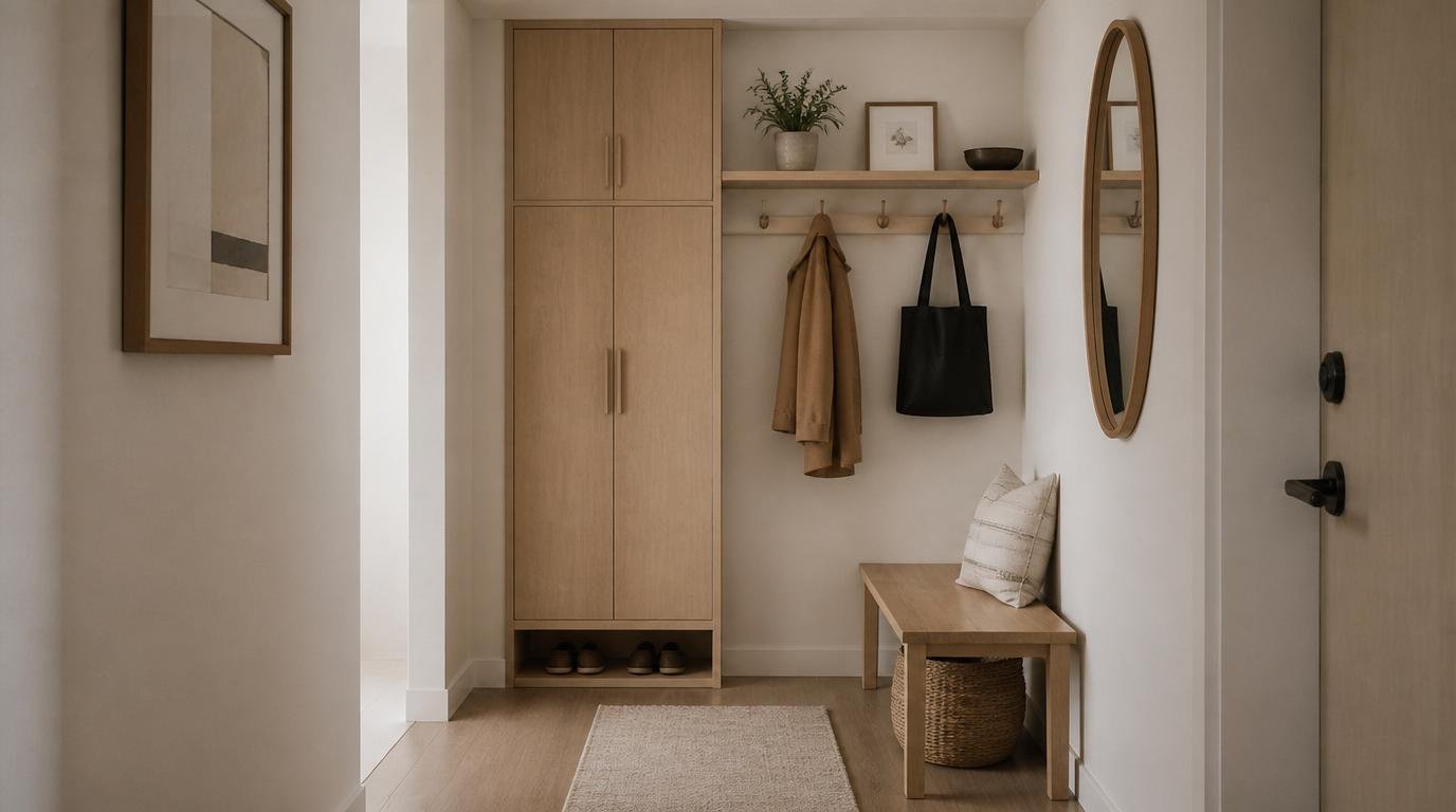 Stylish Entryway Storage Solutions for a Tidy Home by Dwell Studio 24