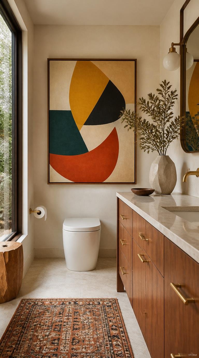 Mid Century Modern Bathroom Ideas: 40 Timeless Designs That Never Go Out of Style by Dwell Studio 24