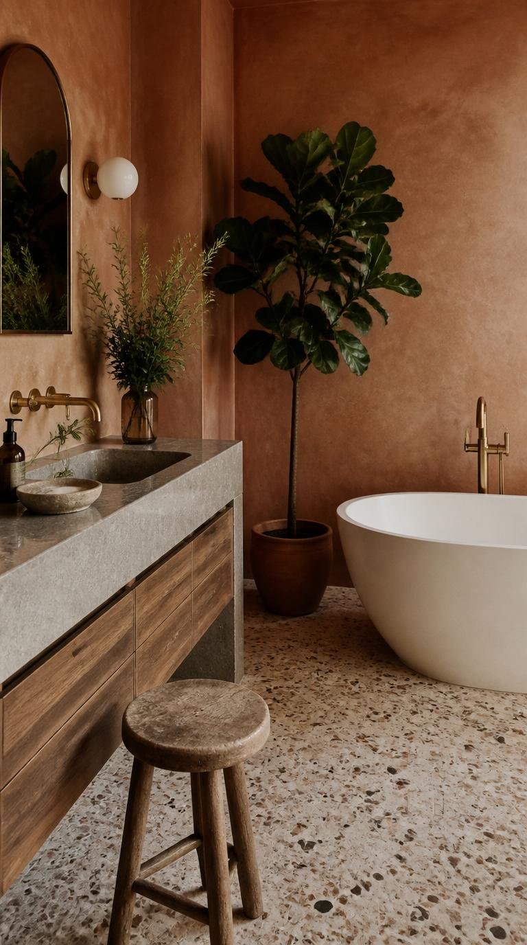 Mid Century Modern Bathroom Ideas: 40 Timeless Designs That Never Go Out of Style by Dwell Studio 24