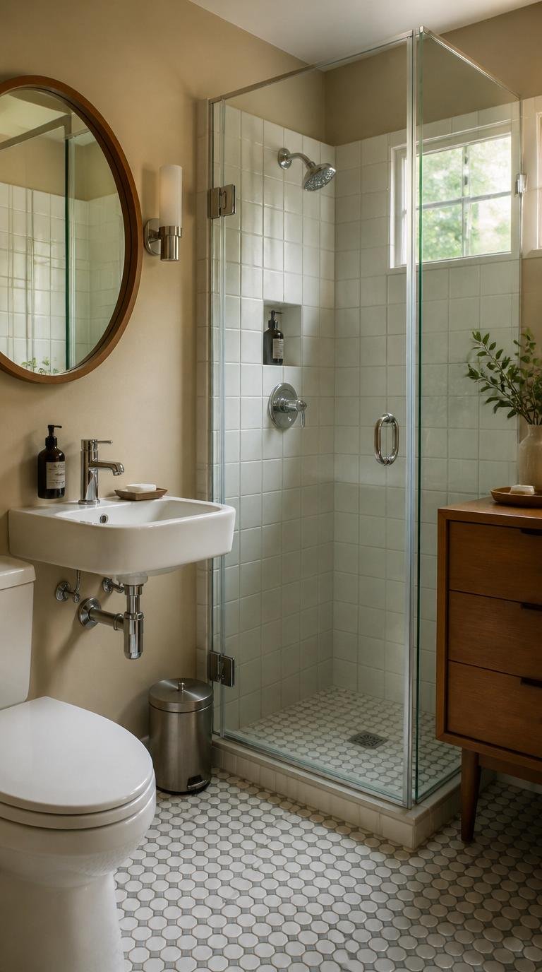 Mid Century Modern Bathroom Ideas: 40 Timeless Designs That Never Go Out of Style by Dwell Studio 24