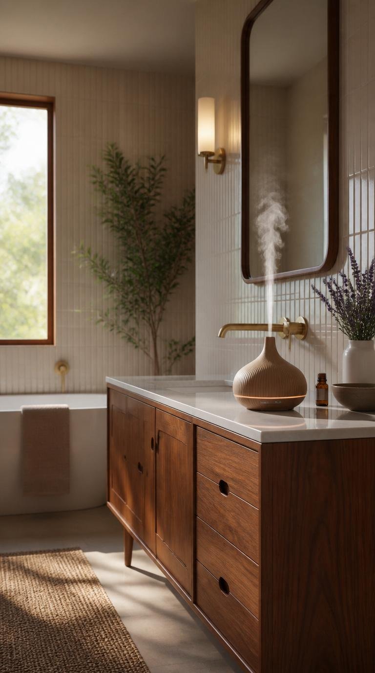 Mid Century Modern Bathroom Ideas: 40 Timeless Designs That Never Go Out of Style by Dwell Studio 24