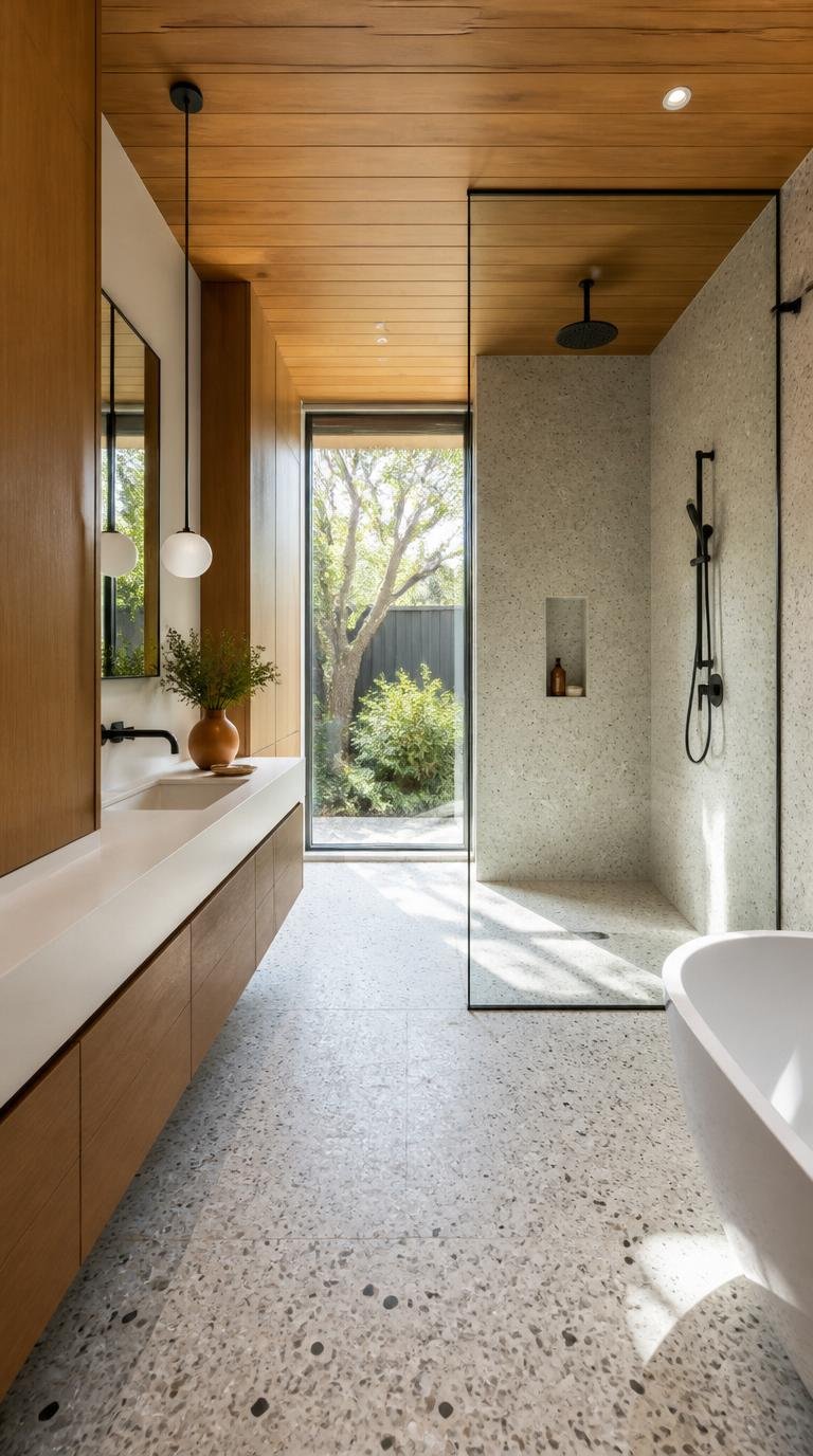 Mid Century Modern Bathroom Ideas: 40 Timeless Designs That Never Go Out of Style by Dwell Studio 24