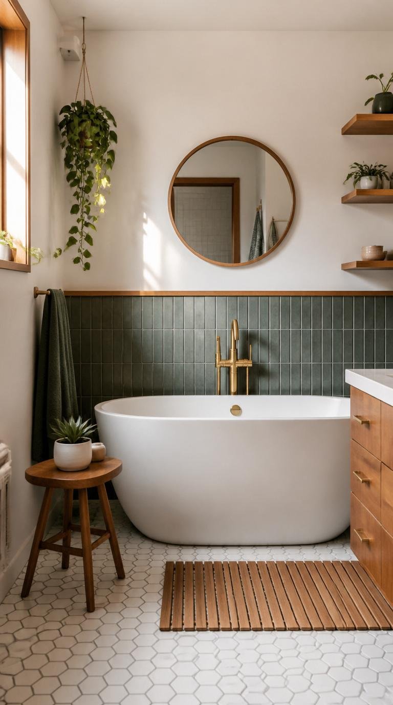 Mid Century Modern Bathroom Ideas: 40 Timeless Designs That Never Go Out of Style by Dwell Studio 24