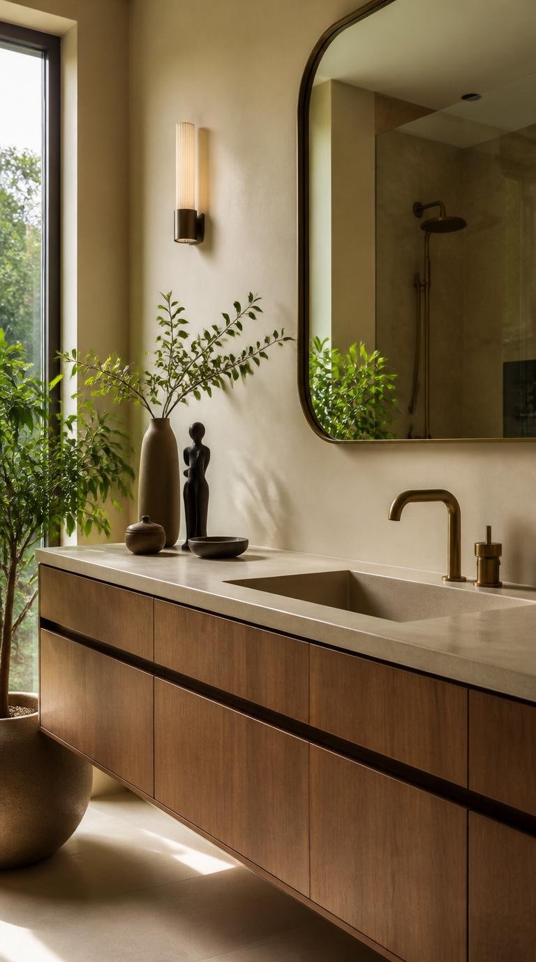 Mid Century Modern Bathroom Ideas: 40 Timeless Designs That Never Go Out of Style by Dwell Studio 24