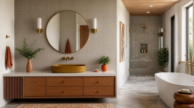 Mid Century Modern Bathroom Ideas: 40 Timeless Designs That Never Go Out of Style