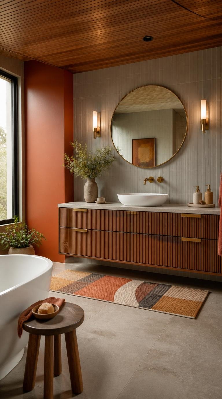 Mid Century Modern Bathroom Ideas: 40 Timeless Designs That Never Go Out of Style by Dwell Studio 24