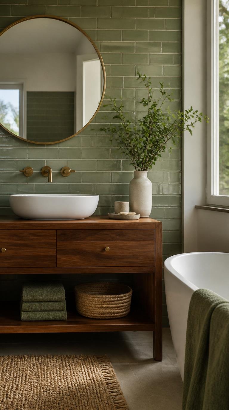 Mid Century Modern Bathroom Ideas: 40 Timeless Designs That Never Go Out of Style by Dwell Studio 24