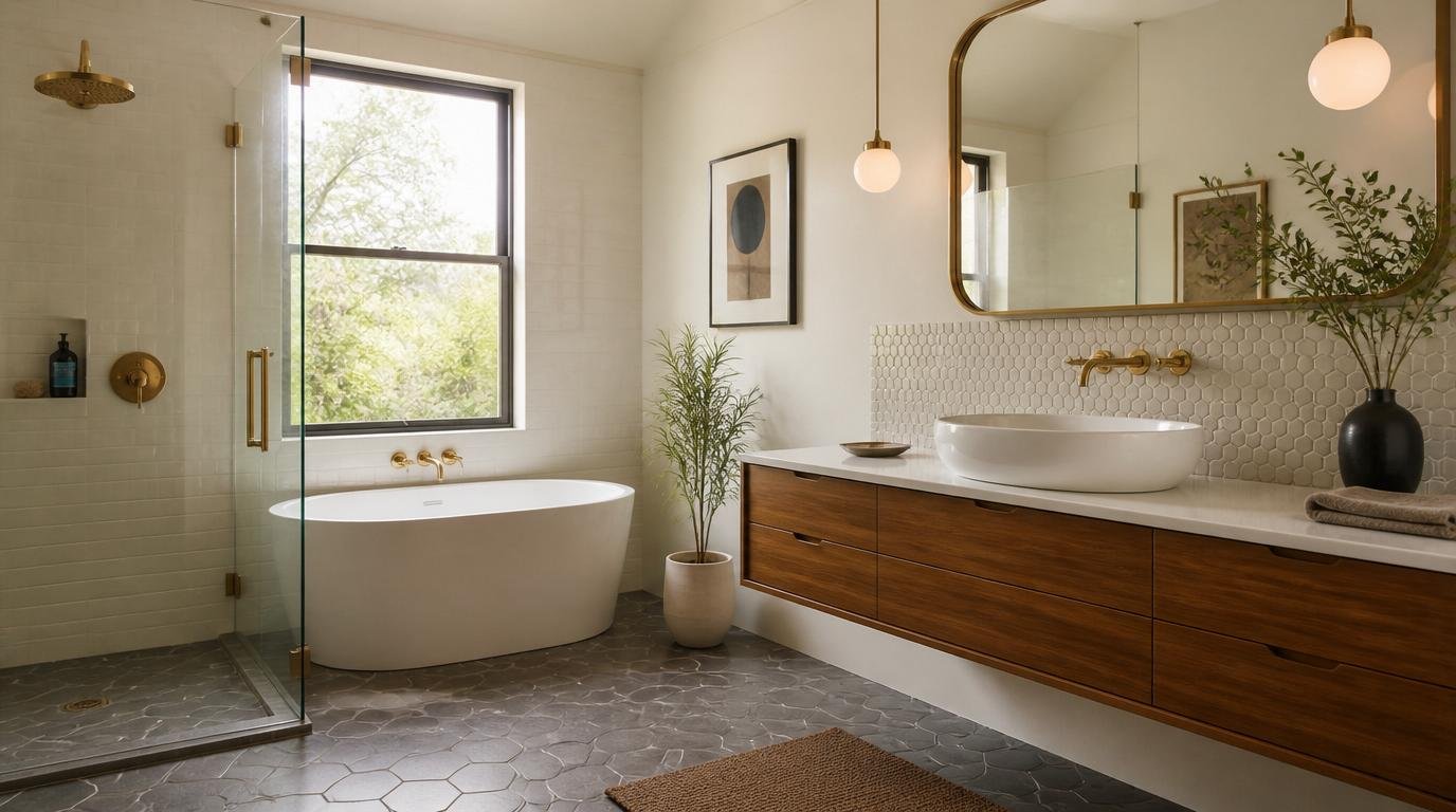 Mid Century Modern Bathroom Ideas: 40 Timeless Designs That Never Go Out of Style By Dwell Studio 24