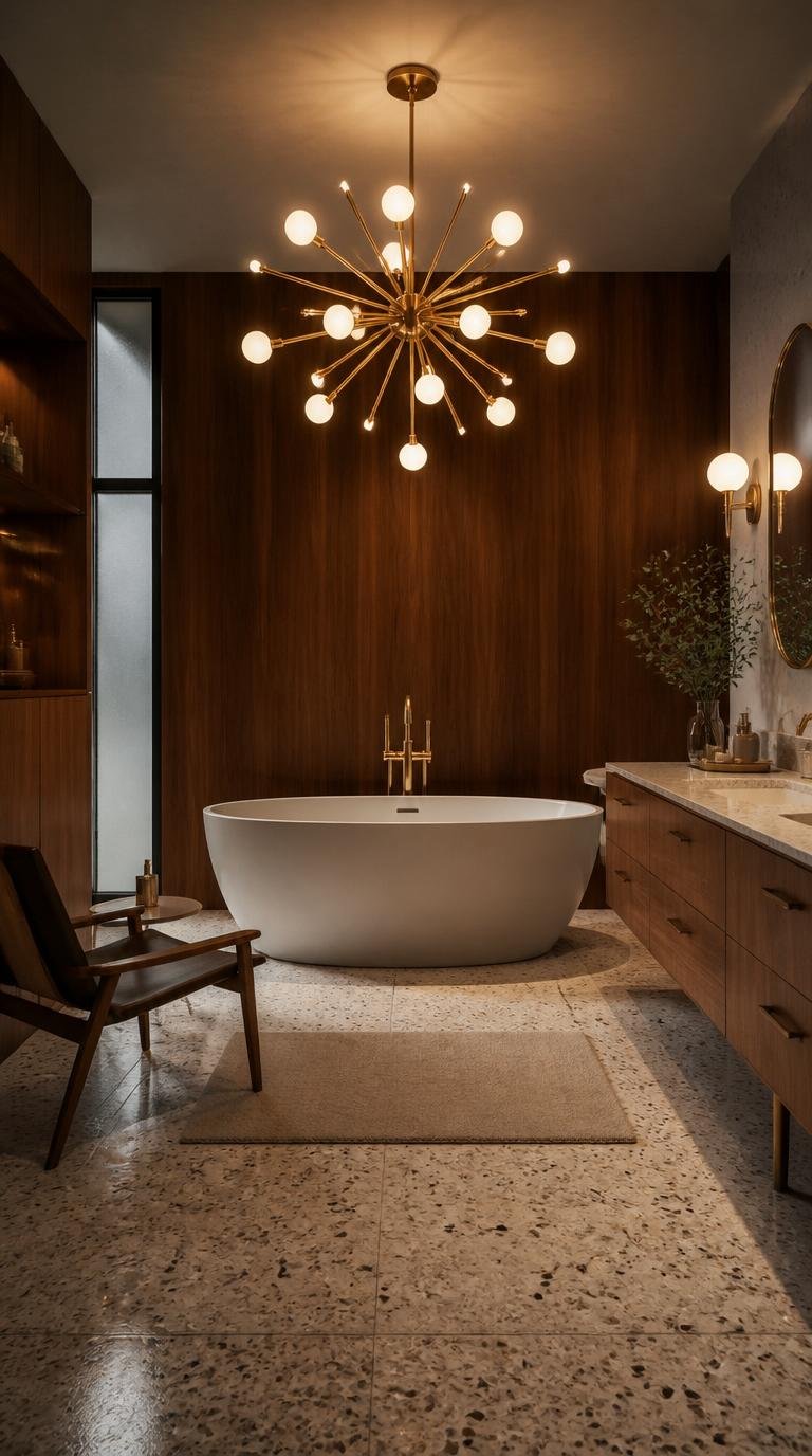 Mid Century Modern Bathroom Ideas: 40 Timeless Designs That Never Go Out of Style by Dwell Studio 24
