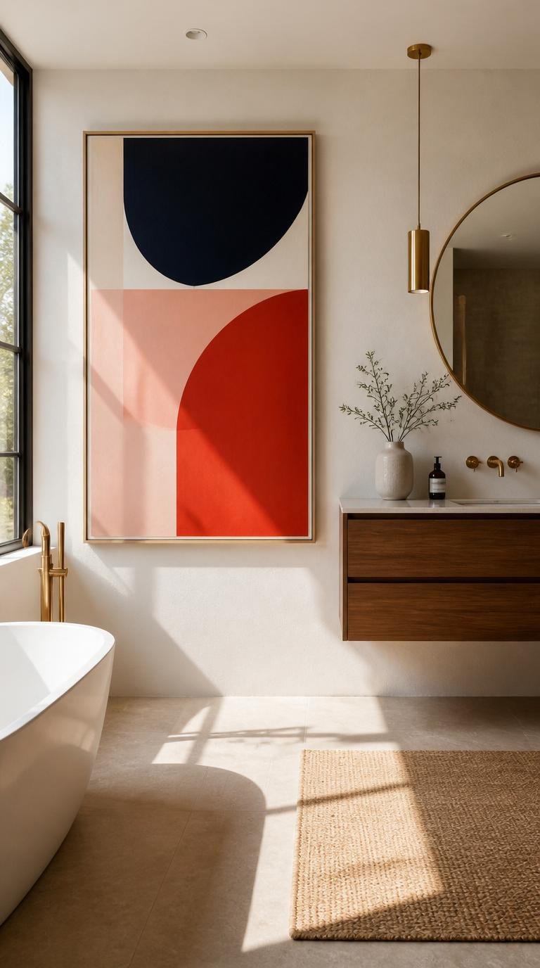 Mid Century Modern Bathroom Ideas: 40 Timeless Designs That Never Go Out of Style by Dwell Studio 24