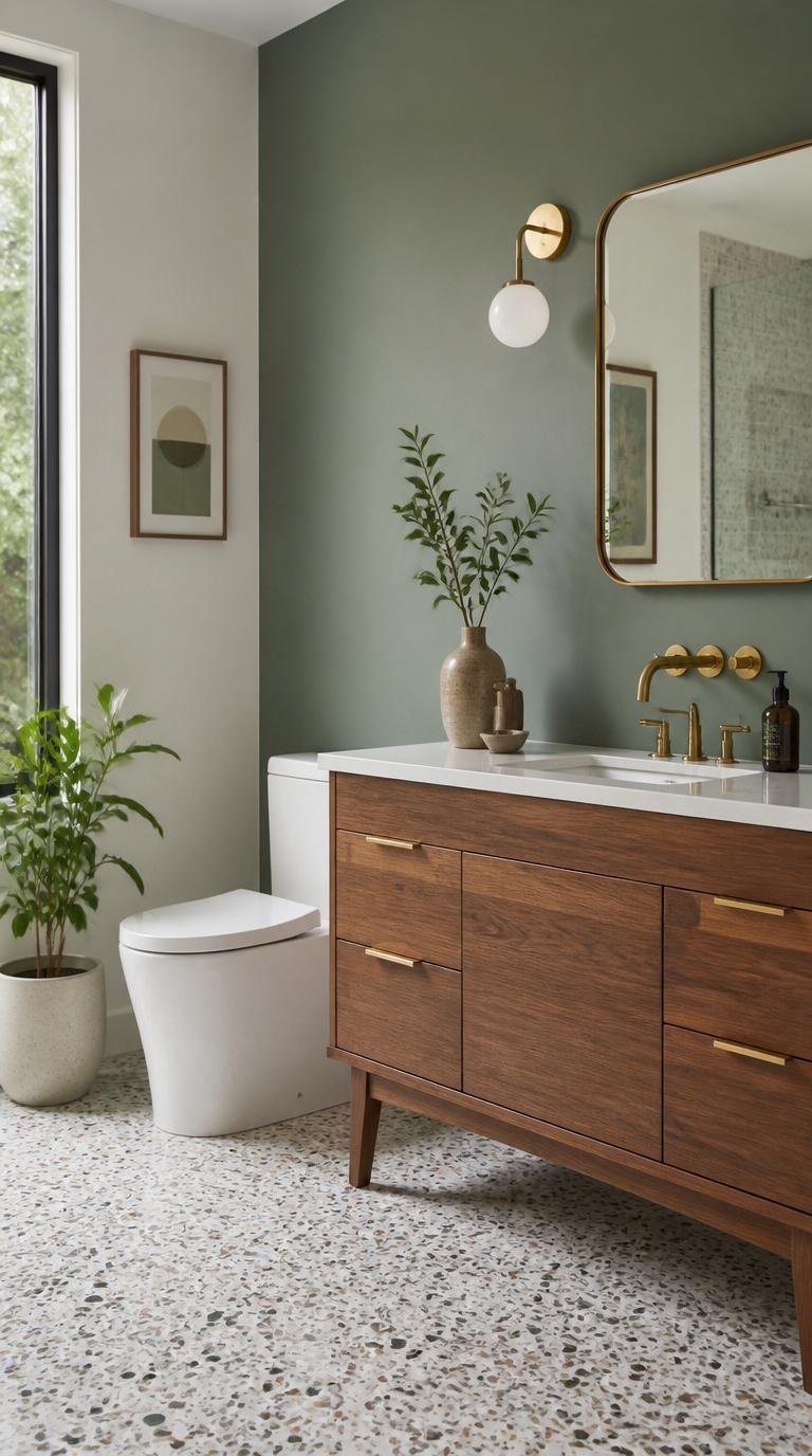 Mid Century Modern Bathroom Ideas: 40 Timeless Designs That Never Go Out of Style by Dwell Studio 24