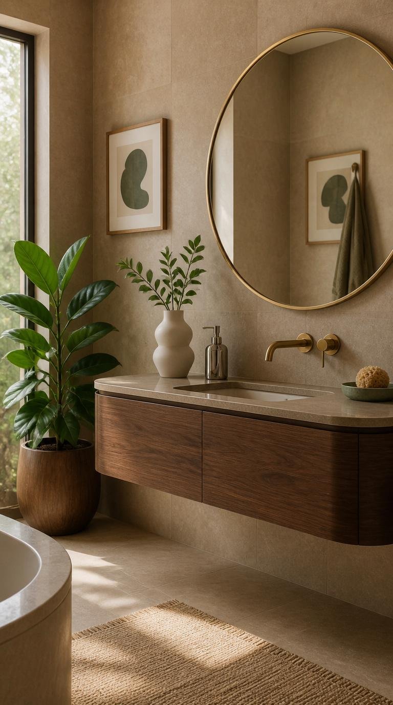 Mid Century Modern Bathroom Ideas: 40 Timeless Designs That Never Go Out of Style by Dwell Studio 24