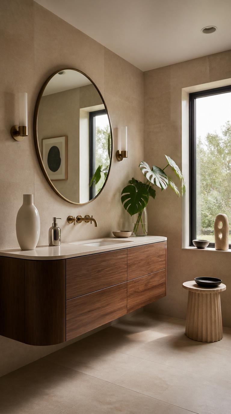 Mid Century Modern Bathroom Ideas: 40 Timeless Designs That Never Go Out of Style by Dwell Studio 24