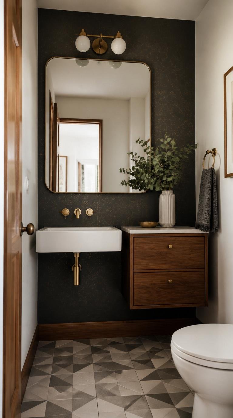 Mid Century Modern Bathroom Ideas: 40 Timeless Designs That Never Go Out of Style by Dwell Studio 24