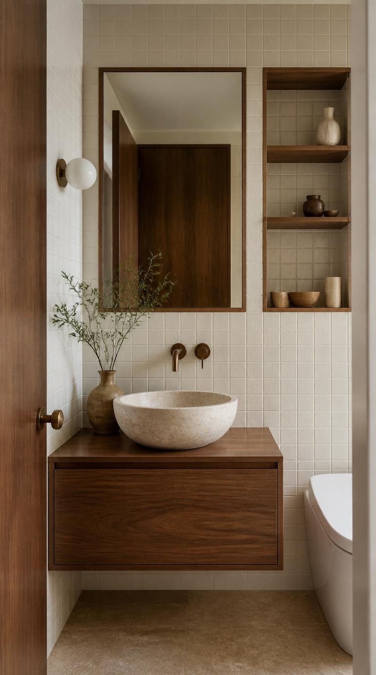 Mid Century Modern Bathroom Ideas: 40 Timeless Designs That Never Go Out of Style by Dwell Studio 24