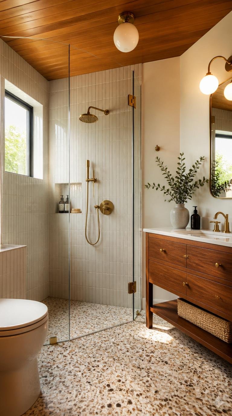 Mid Century Modern Bathroom Ideas: 40 Timeless Designs That Never Go Out of Style by Dwell Studio 24