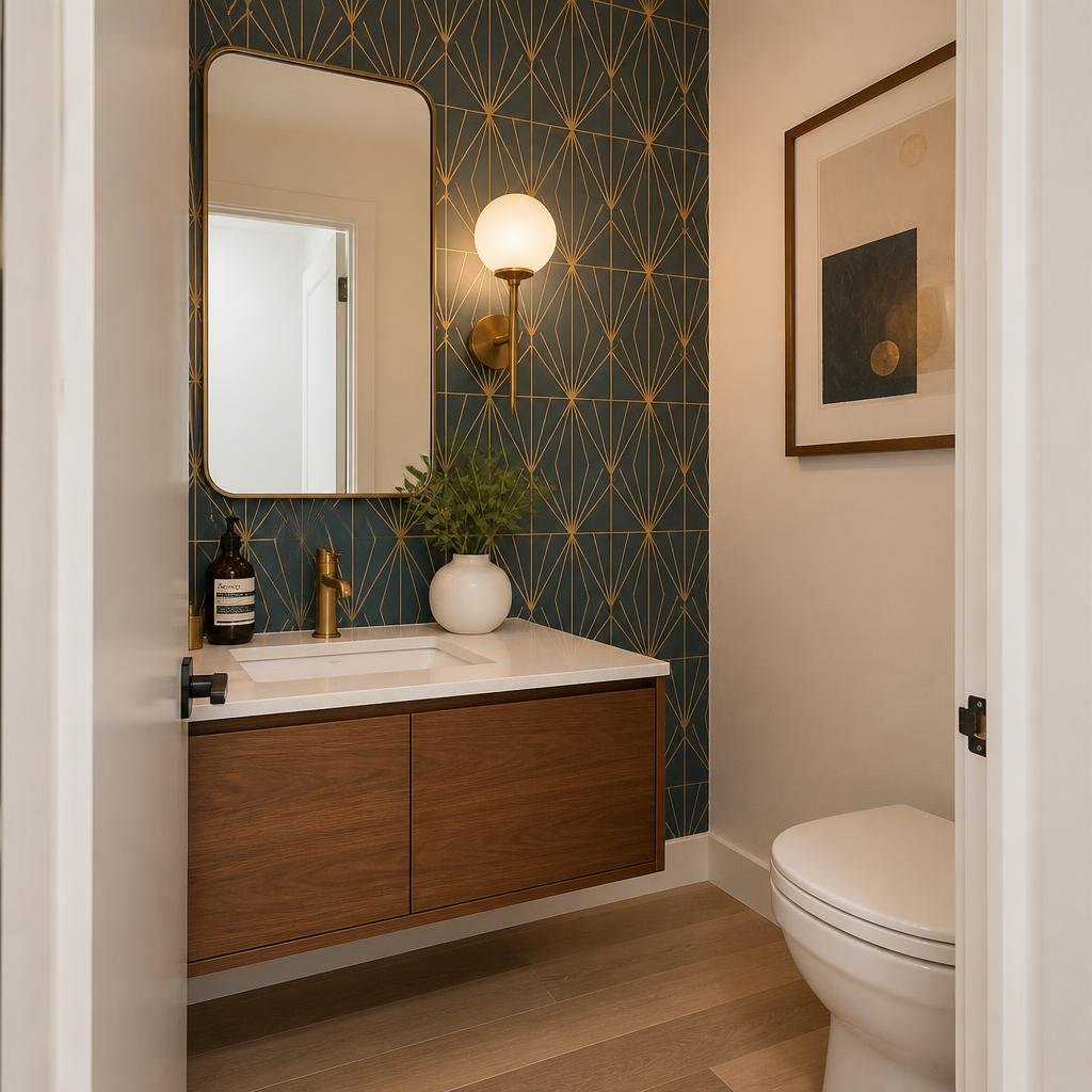 Mid Century Modern Bathroom Ideas: 40 Timeless Designs That Never Go Out of Style by Dwell Studio 24