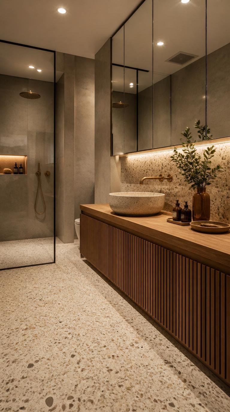Mid Century Modern Bathroom Ideas: 40 Timeless Designs That Never Go Out of Style by Dwell Studio 24